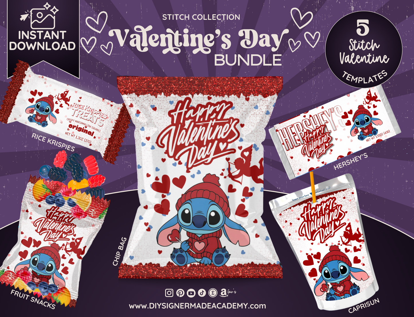 Stitch Valentine Bundle
