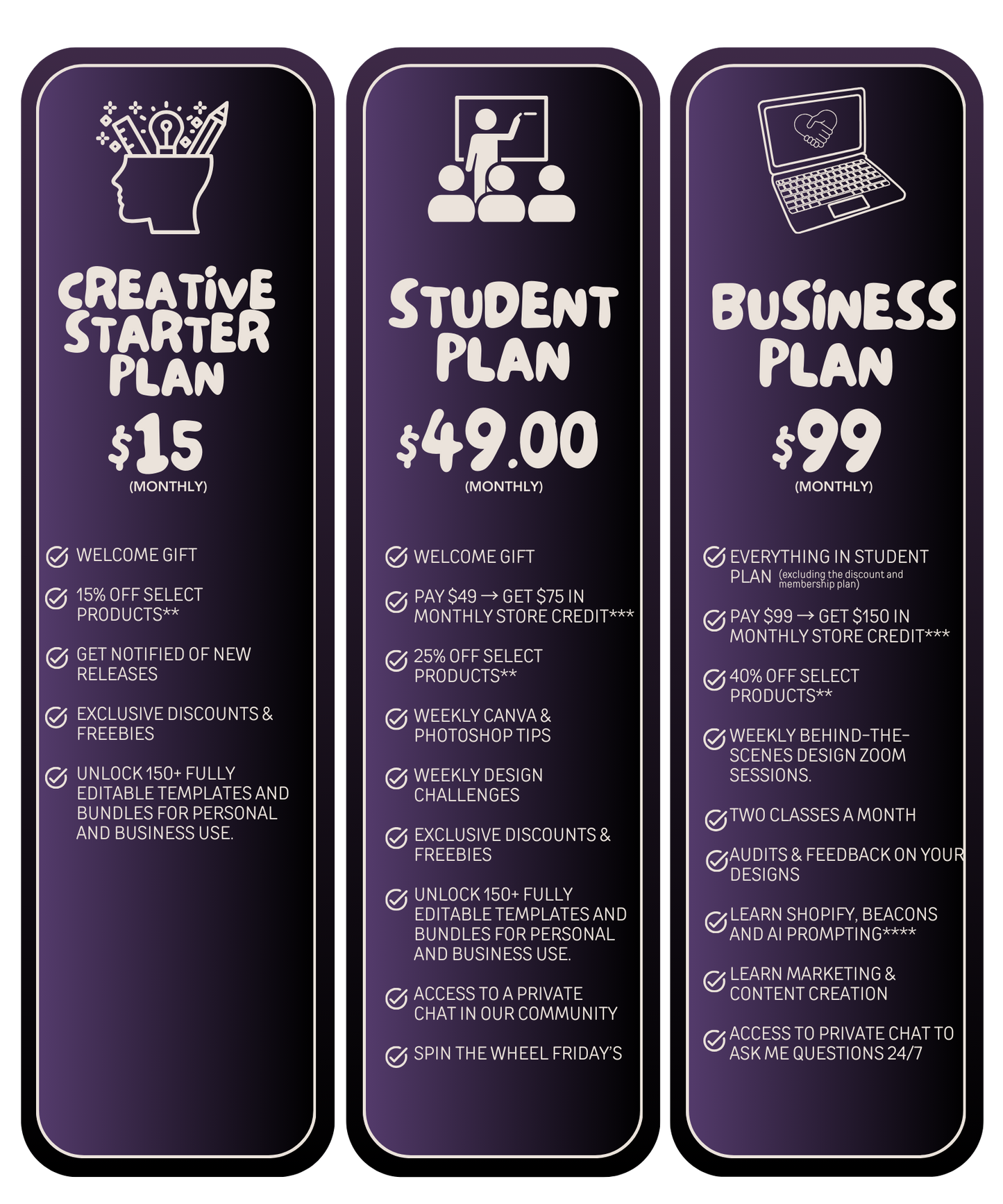 Student Plan