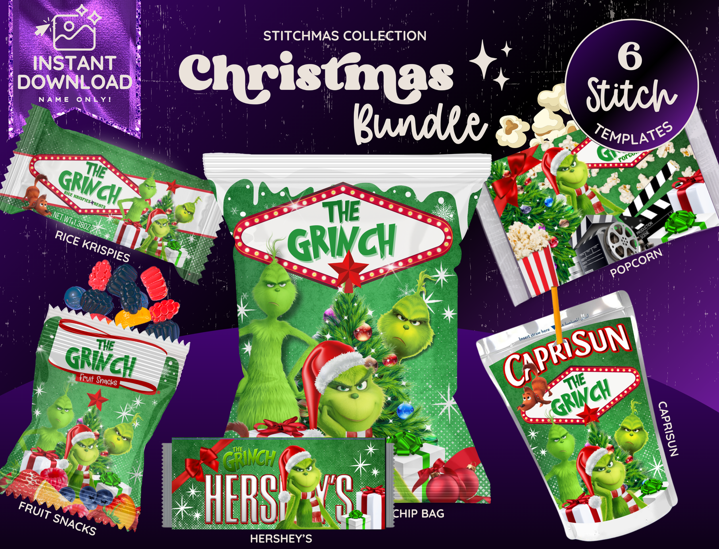 Grinch Green Christmas Bundle