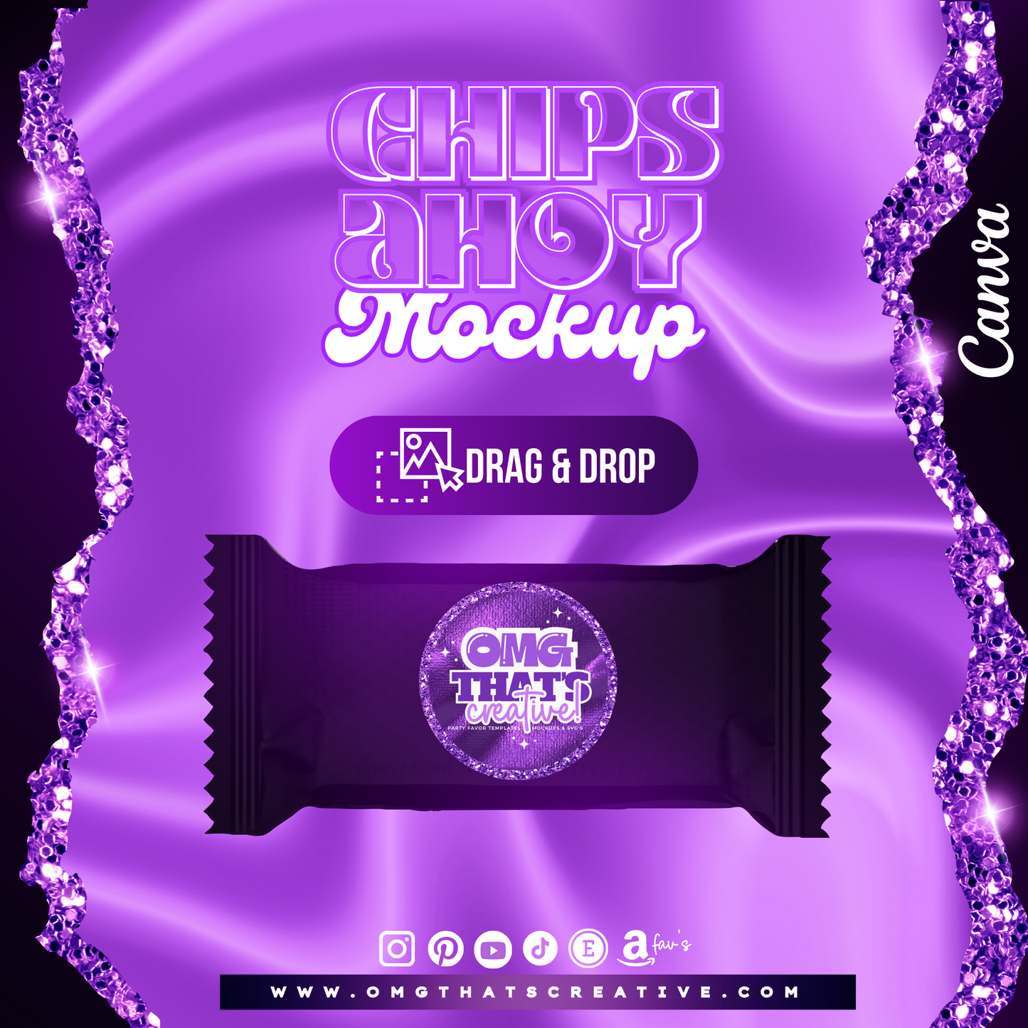 Chips Ahoy Mockup