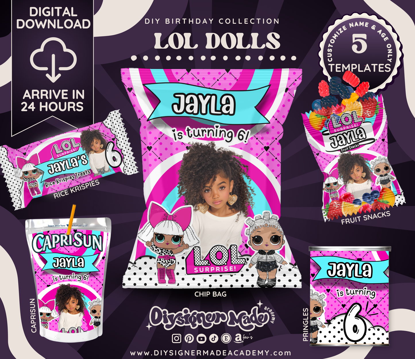 LOL SURPRISE DOLLS - DIY CATALOG