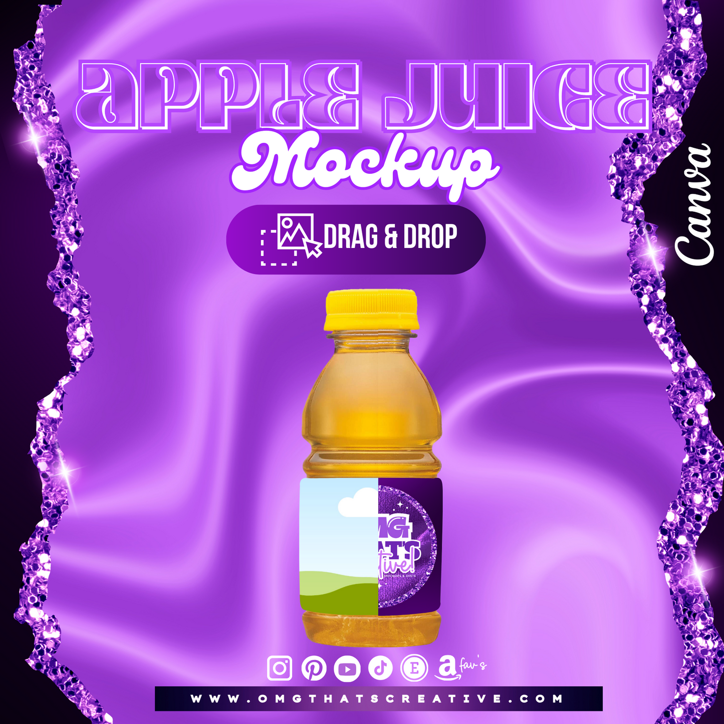 Apple Juice Mockup