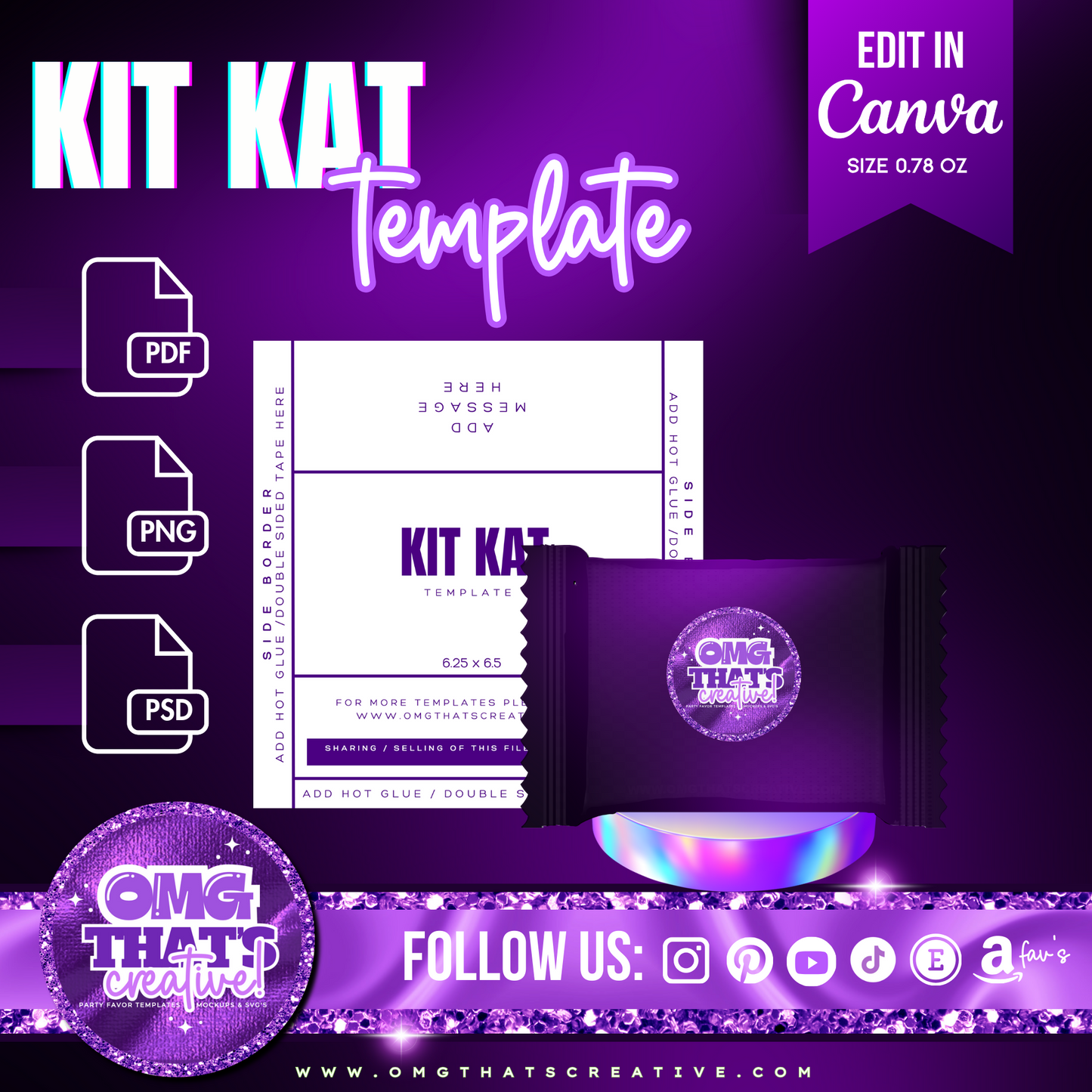 Kit Kat Template
