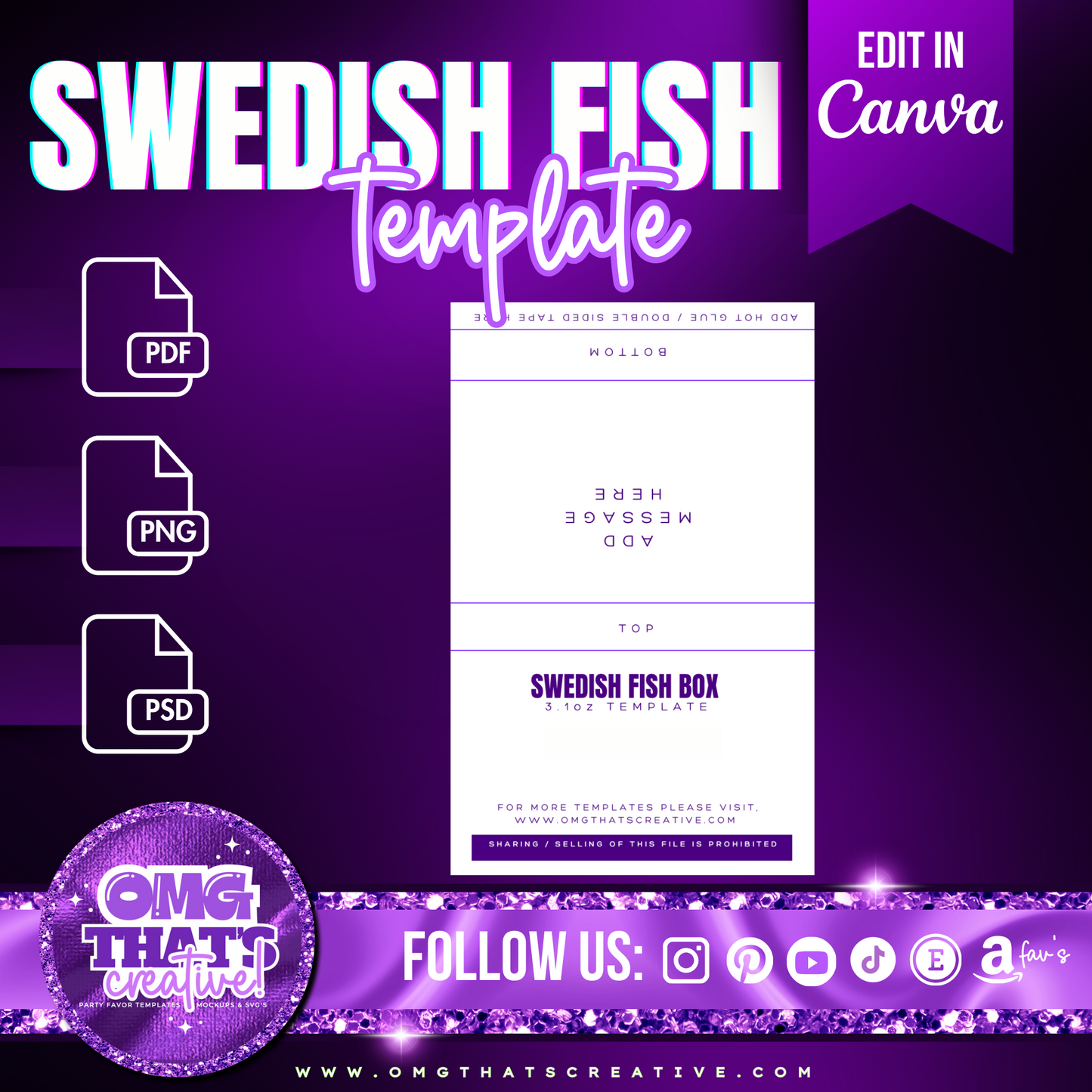 Swedish Fish Box