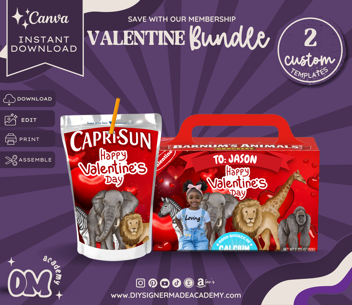 Mini Valentine Bundle (Animals)
