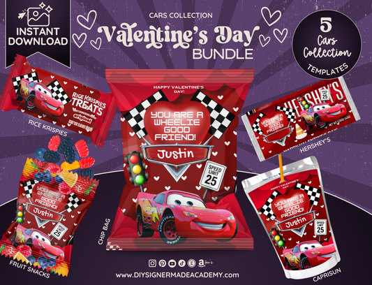 Cars Valentine Bundle