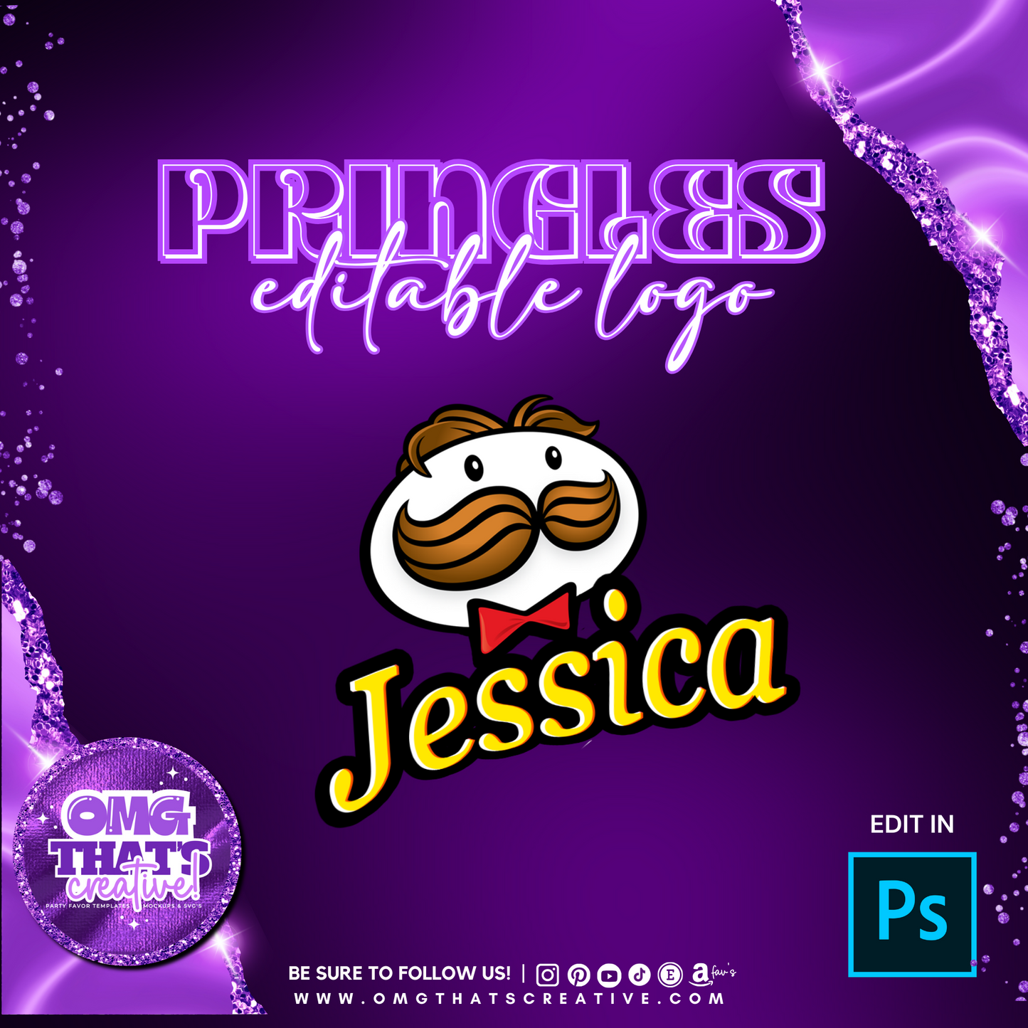 Editable Pringles Logo