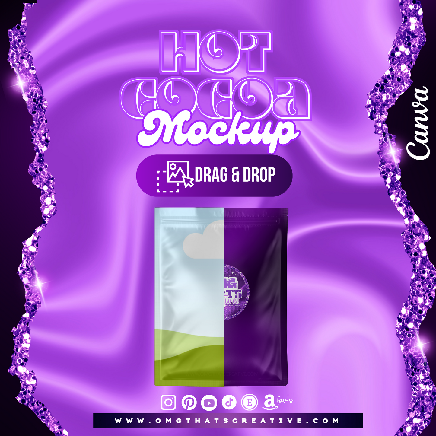 Hot Cocoa Mockup
