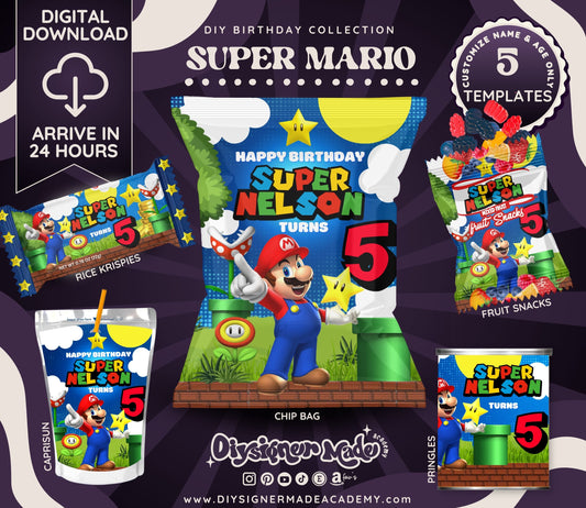 Super Mario- DIGITAL DOWNLOAD
