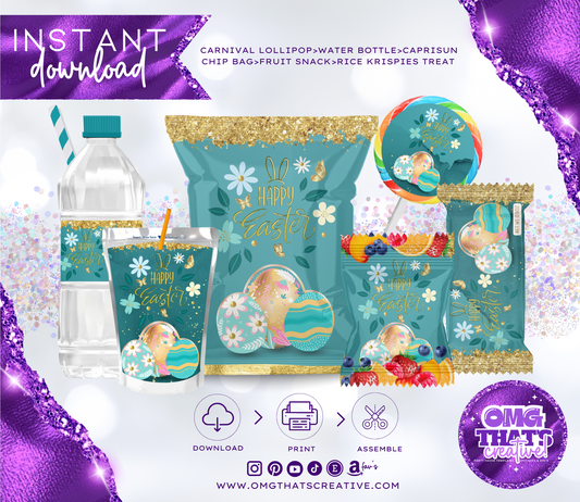 Golden Bunny Easter Bundle