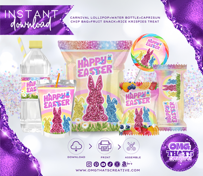 Glitter Bunnies Easter Bundle