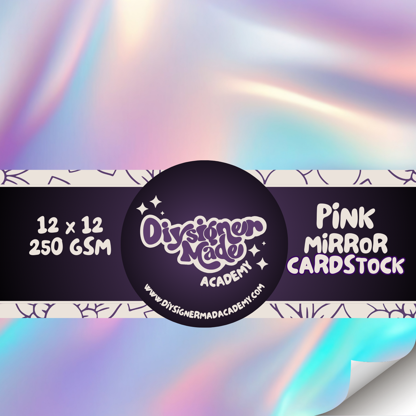 Holographic Mirror Cardstock