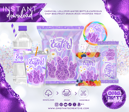 Purple Peeps Easter Bundle