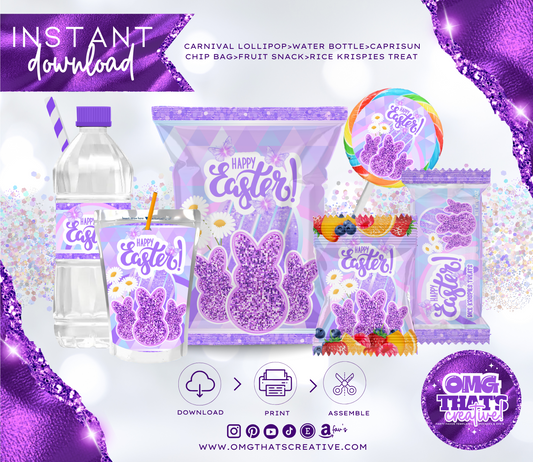 Purple Peeps Easter Bundle
