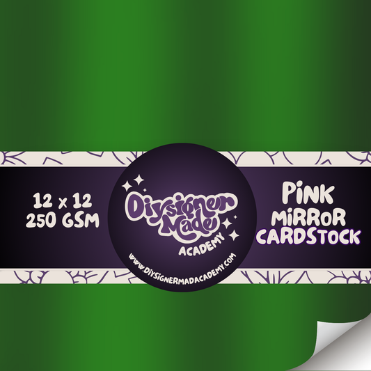 Green Mirror Cardstock