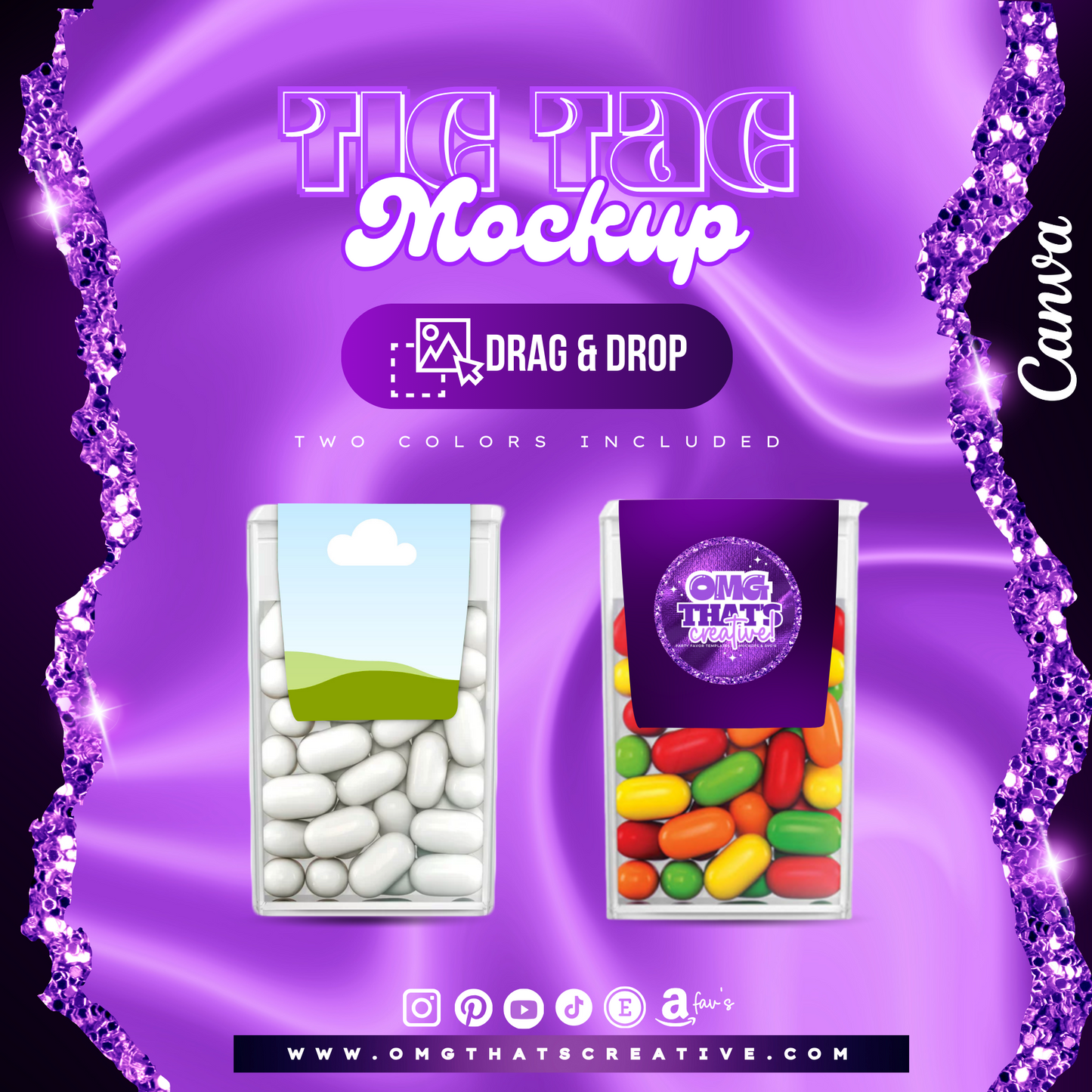 Tic Tac Mockup