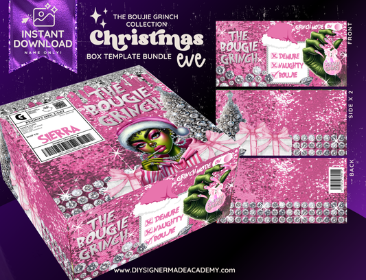 The Boujie Box Christmas Templates