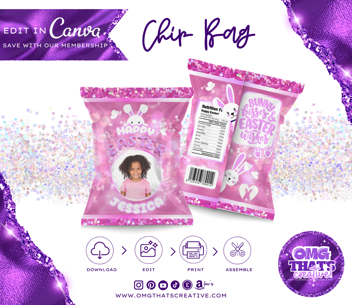 Pink Girl Easter Bundle