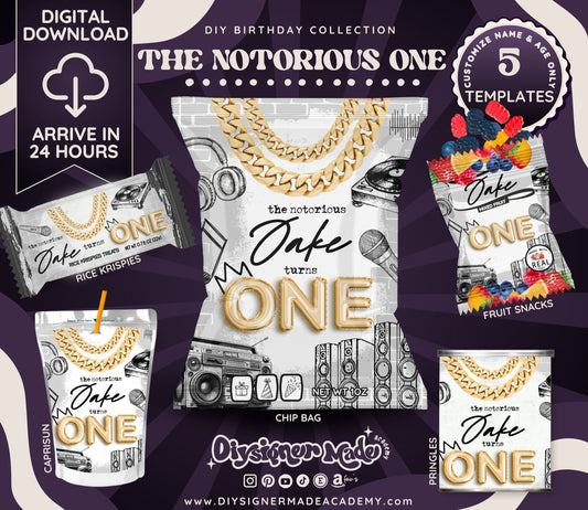 The Notorious One- DIGITAL DOWNLOAD