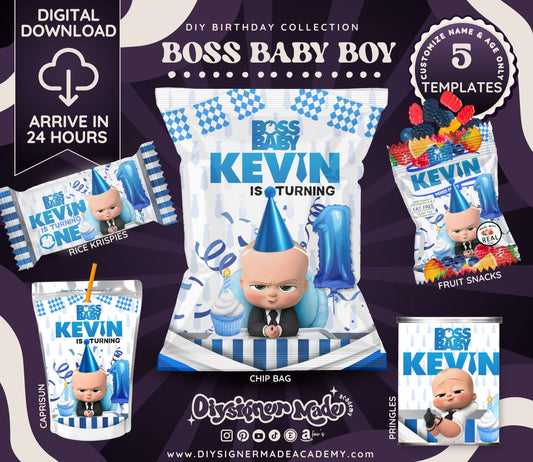 Boss Baby Boy- DIGITAL DOWNLOAD