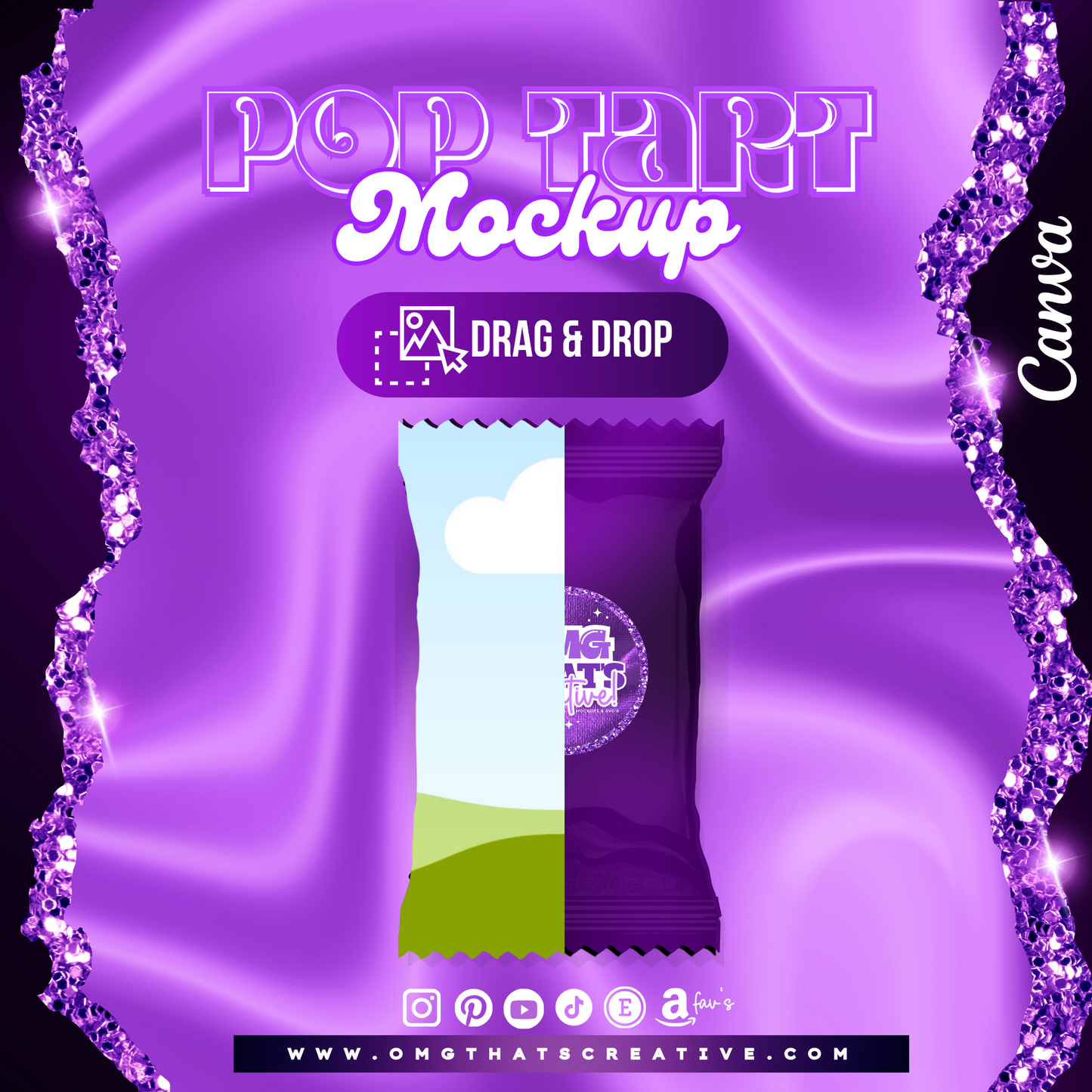 Pop Tart Mockup