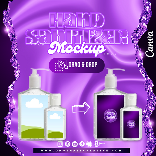 Hand Sanitizer Mockup