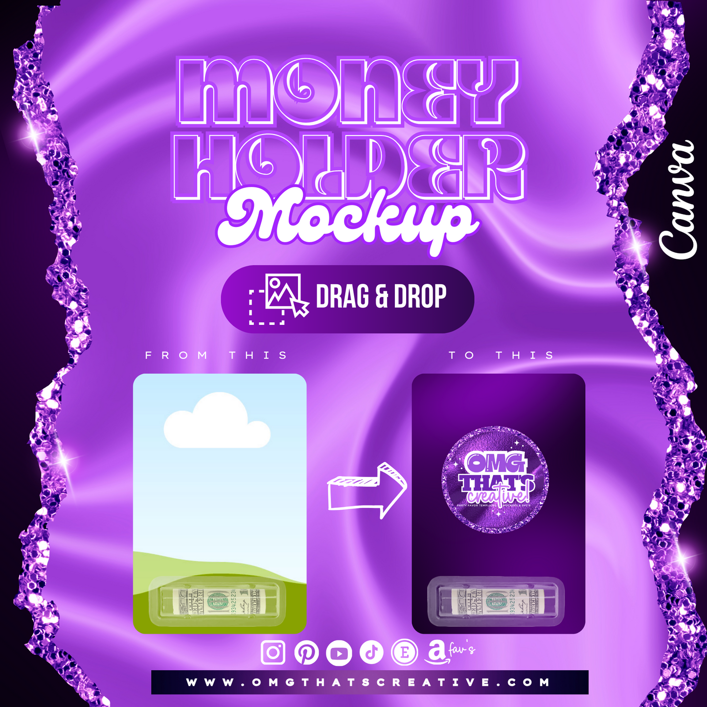 Money Card Mockup
