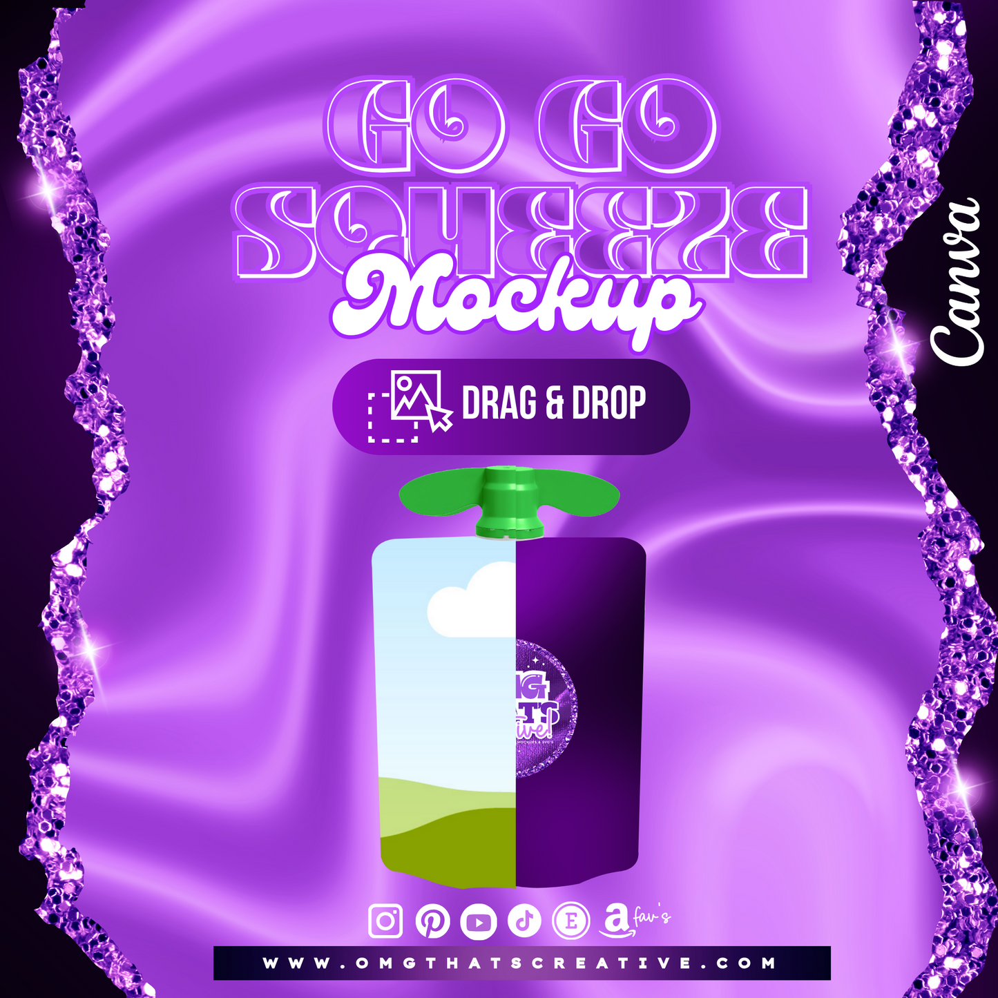 Go Go Squeeze Mockup