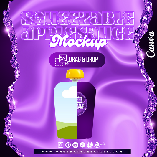 Mott's Squeezable Applesauce Mockup