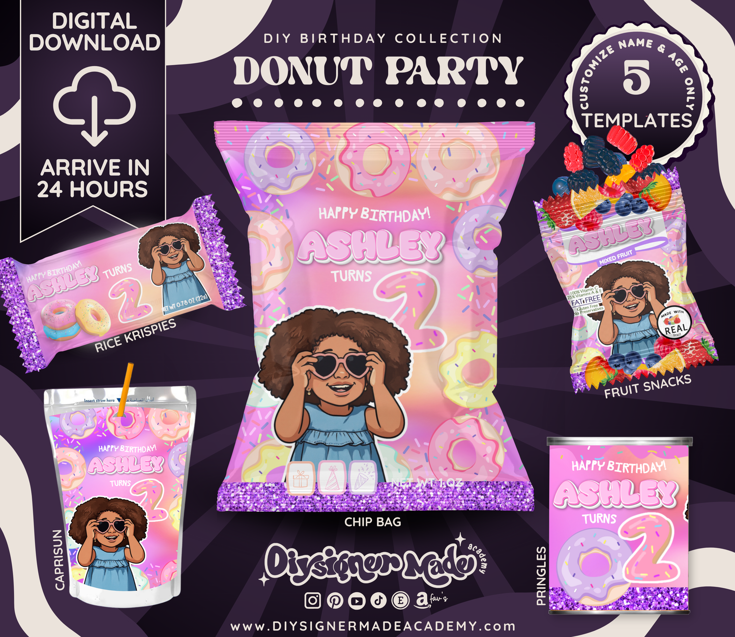 DONUT PARTY - DIY CATALOG