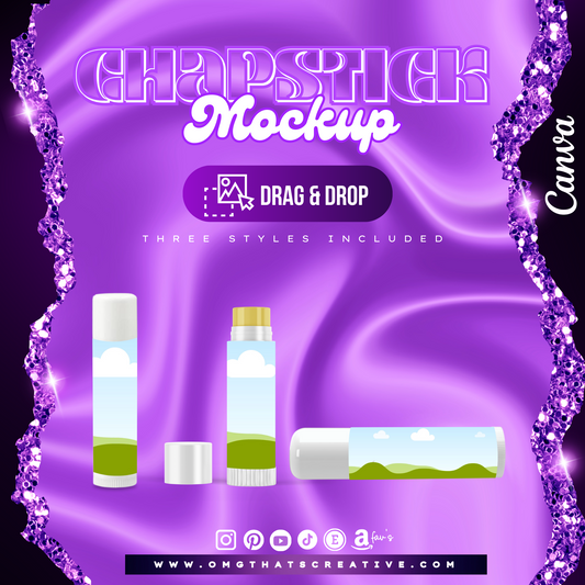 Chapstick Mockup