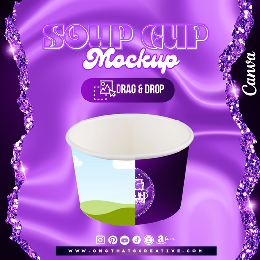 Soup Cup Mockup