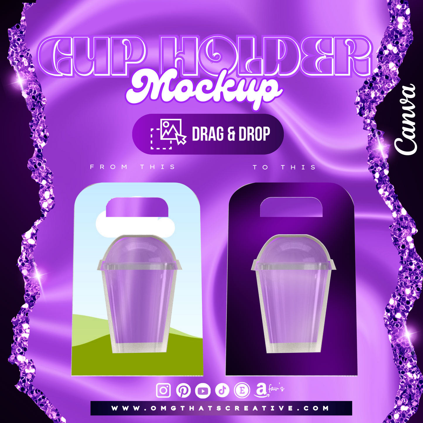 Cup Holder Mockup