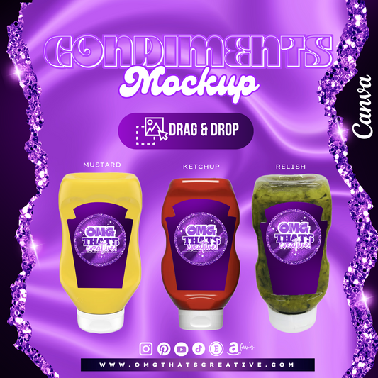 Condiments Mockup