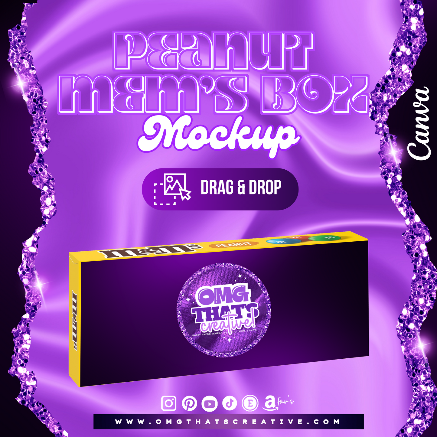 M&M Box Mockup