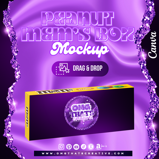 M&M Box Mockup