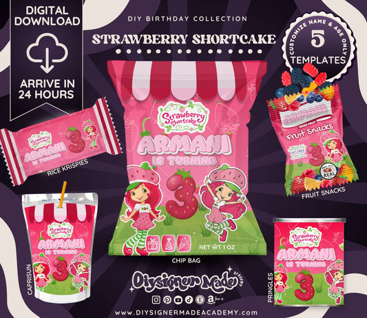 Strawberry Shortcake- DIGITAL DOWNLOAD
