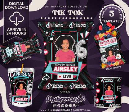TIK TOK - DIY CATALOG