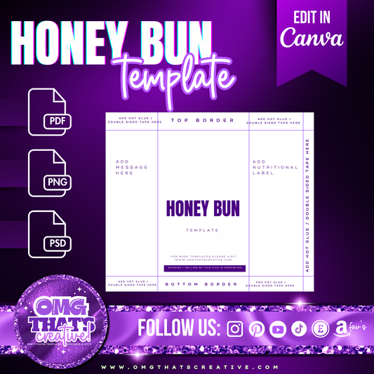 Honey Bun Template