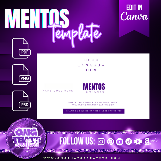 Mentos Template