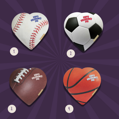 Valentine Sports Chocolate Boards