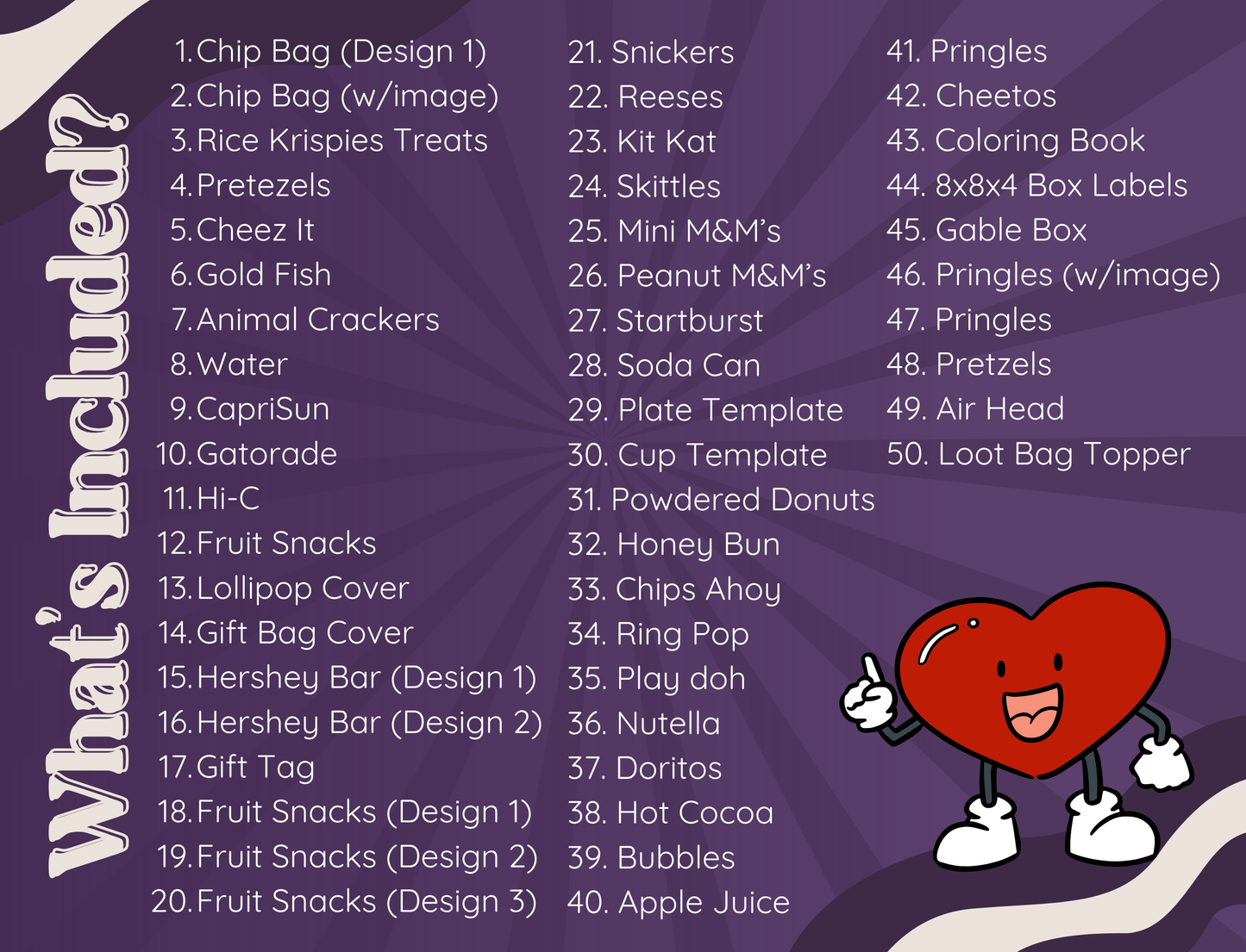 Valentine's Day Bundle - 50 plus Templates