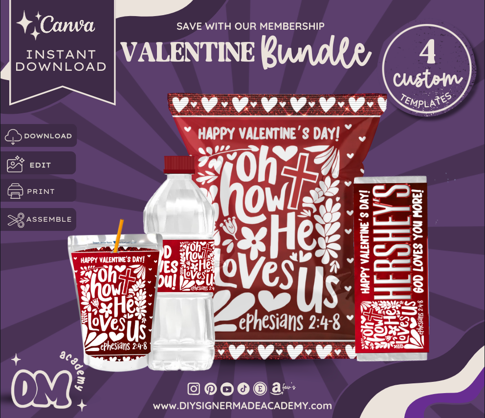 God Loves You Valentine Bundle
